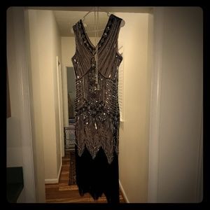Flapper style dress